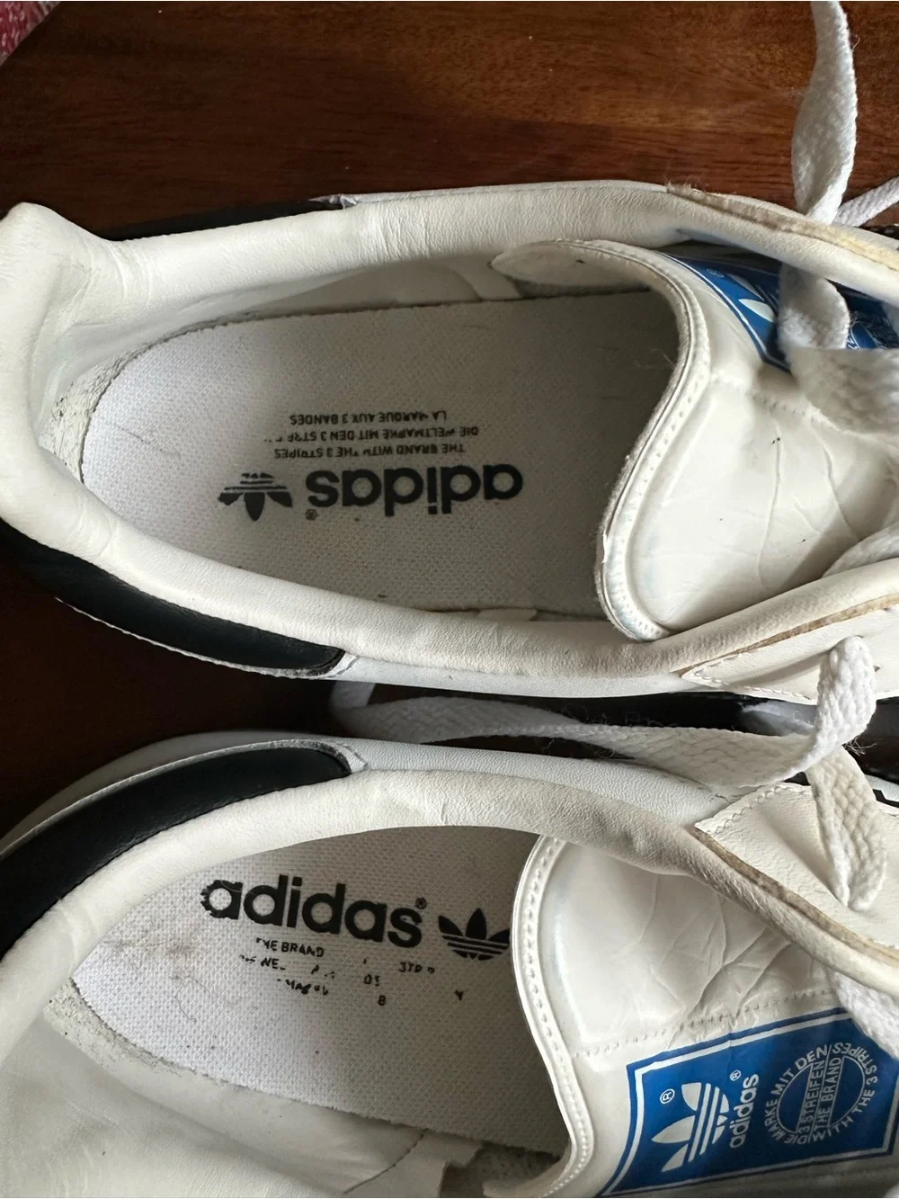 Adidas Samba Classic White Black Gum Leather Sneakers Men’s Size 12 G17102